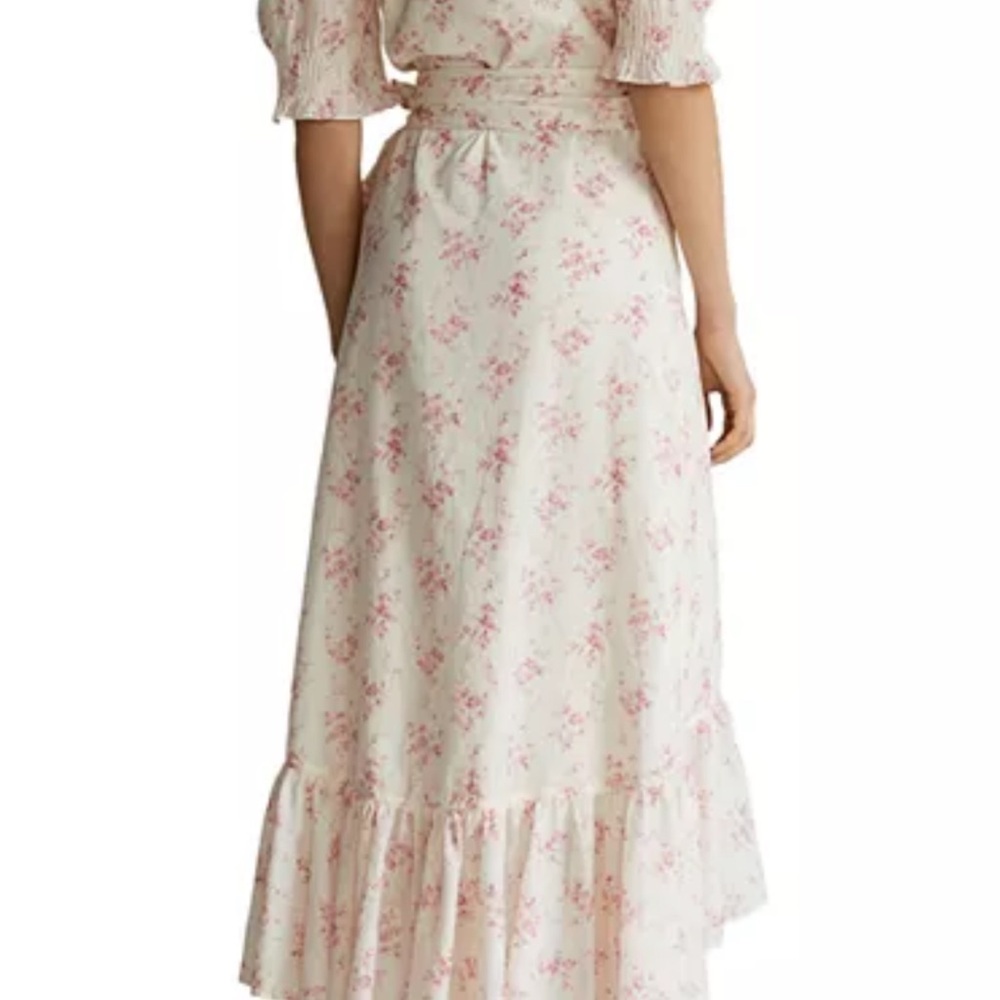 Polo by Ralph Lauren Cream Maxi Wrap Dress - Picture 3 of 6